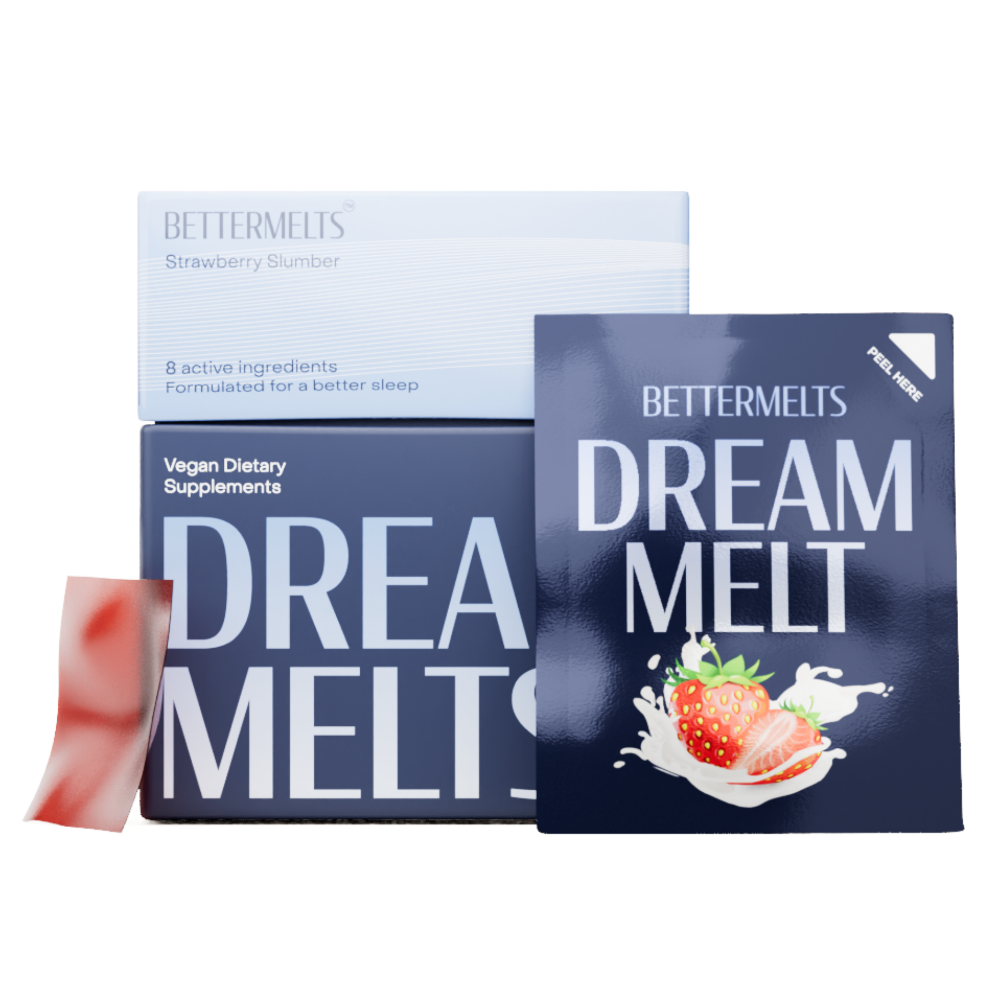 Dream Melts | Rapid Sleep Support, Fall Asleep Fast, No Grogginess