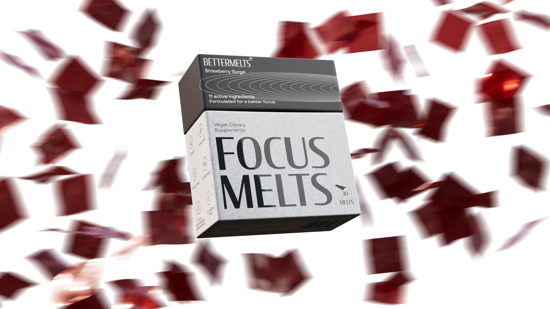 Focus Melts | Fast-Acting Nootropics for Near-Instant Clarity & Calm