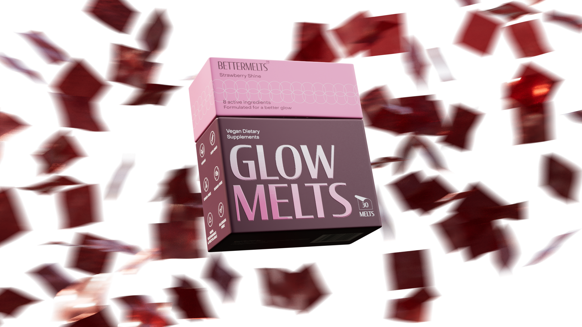 Glow Melts | Beauty Vitamins for Healthier Hair, Skin & Nails