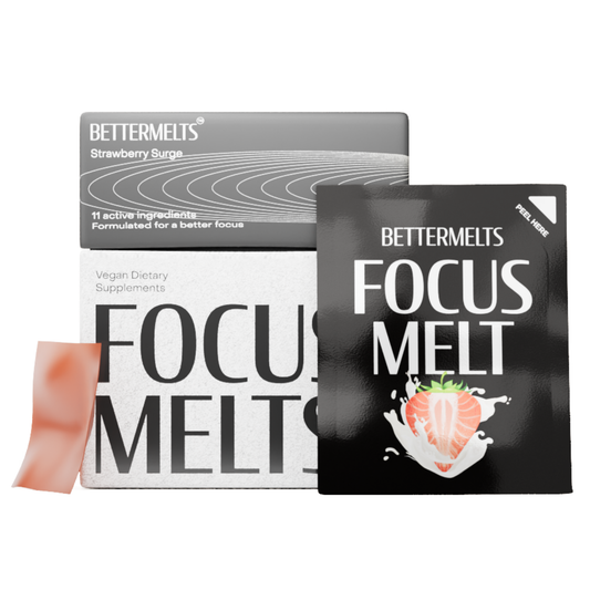 Focus Melts | Fast-Acting Nootropics for Near-Instant Clarity & Calm